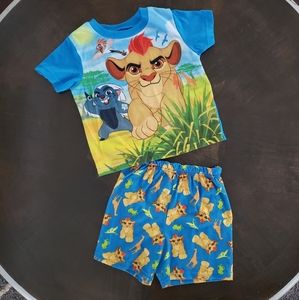 Boys Disney Lionguard pajamas, size 5t